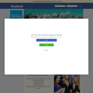 Win a Mid Winter Christmas Party - The Races NZ