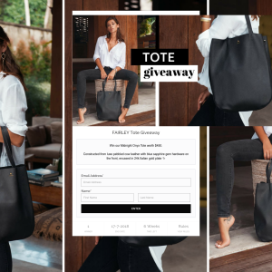Win a Midnight Onyx Tote