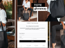 Win a Midnight Onyx Tote