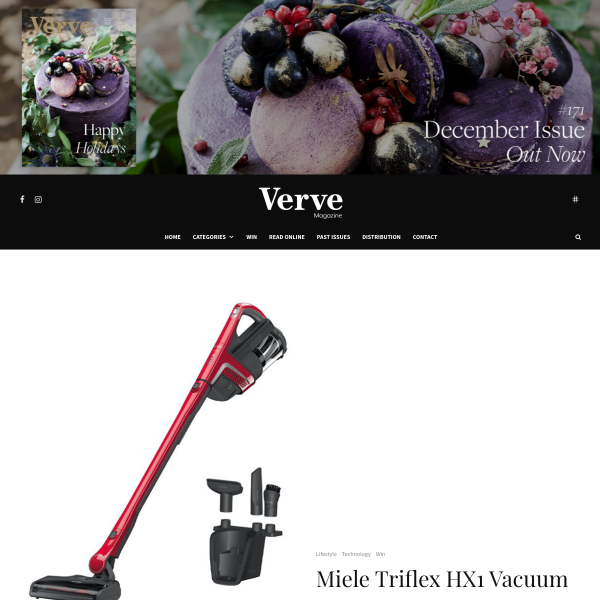 Win a Miele Triflex HX1 Vacuum