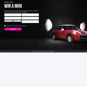 Win a Mini 3 Door Hatch - She Said