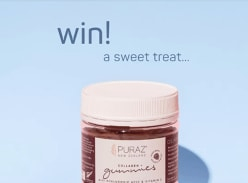 Win a months supply of Puraz Collagen Gummies