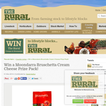 Win a Moondarra Bruschetta Cream Cheese Prize Pack!