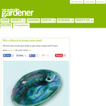 Win a Morris & James paua shell