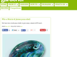 Win a Morris & James paua shell