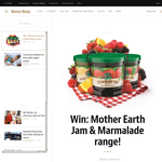 Win a Mother Earth Jam & Marmalade range