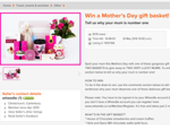 Win a Mother's Day gift basket!