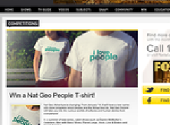 Win a Nat Geo People T-shirt!