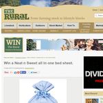 Win a Neat n Sweet all in one bed sheet