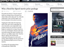 Win a Need for Speed movie prize package
