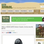 Win a Nescafe Dolce Gusto Jovia 