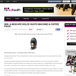 Win a Nescafe Dolce Gusto