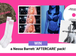 Win a Nessa Barrett Aftercare Prize Pack with a Zine, Hat and Socks