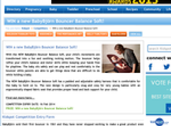 WIN a new BabyBj?rn Bouncer Balance Soft!