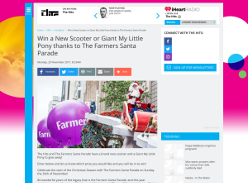 Win a New Scooter or Giant My Little Pony thanks to The Farmers Santa Parade