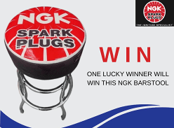 Win a NGK Spark Plug Bar Stool