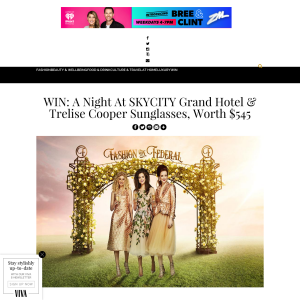 Win A Night At SKYCITY Grand Hotel & Trelise Cooper Sunglasses