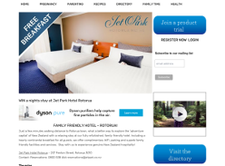 Win a nights stay at Jet Park Hotel Rotorua