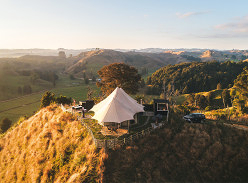 Win a Nights Stay for 2 at the Wild Canvas Kwhai Tent (Waitomo)