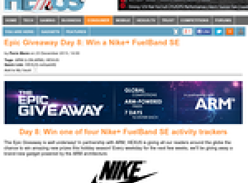 Win a Nike+ FuelBand SE