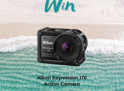 Win a Nikon KeyMisson 170 Action Camera
