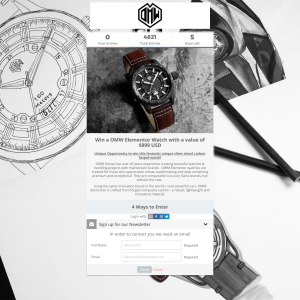 Win a OMW Elementor Watch