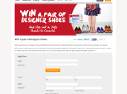 Win a pair of designer shoes