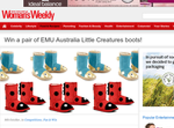 Win a pair of EMU Australia Little Creatures boots