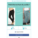 Win a pair of Maternity Harem Pants! - Dango Giveways