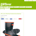 Win a pair of Red Band Gumboots from Skellerup