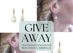 Win a Pair of Stunning Baroque Pearl Earrings