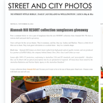 Win a pair of sunglasses from the new RESORT collection from Alannah Hill