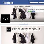 Win a pair of the HUF Classic - HUF