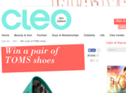 Win a pair of TOMS shoes