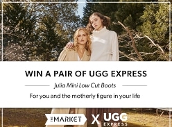 Win a pair of Ugg Express Julia Mini Low Cut Boots