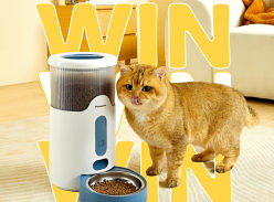 Win a Panasonic Automated Pet Feeder