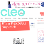 Win a Pandora ring stack