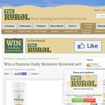 Win a Pantene Daily Moisture Renewal set!