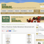 Win a Pantene Daily Moisture Renewal set!