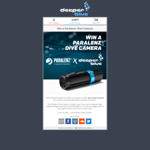 Win a Paralenz+ Dive Camera