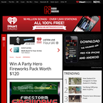 Win A Party Hero Fireworks Pack Worth $120
