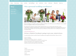 Win a personal wedding coordinator