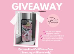 Win a Personalised Cellphone Case