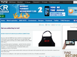 Win a personalised My Kitchen Rules apron