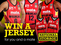 Win a Perth Wildcats Replica Jerseys