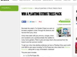 Win a Planting Citrus Trees Pack