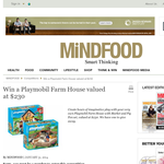 Win a Playmobil Farm House valued at $230