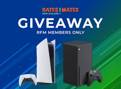 Win a PLaystation 5 or XBox Series X