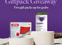 Win a plug in heat pack and Good Health Pannex Immune Gift Pack