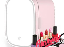 Win a Portable Mini Fridge with a Makeup Mirror